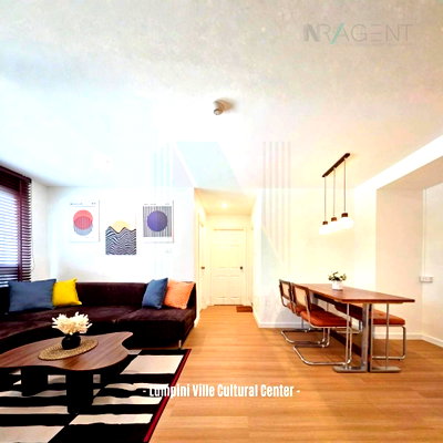 Condos for sale : For Sell Condo LUMPINI VILLE CULTURAL CENTER Building A1, Floor 3,2 bed room, Room size 61 sqm