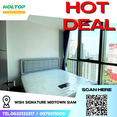 Condos for rent : #R9425 🎉 250269 Condo for rent: WISH Signature Midtown Siam