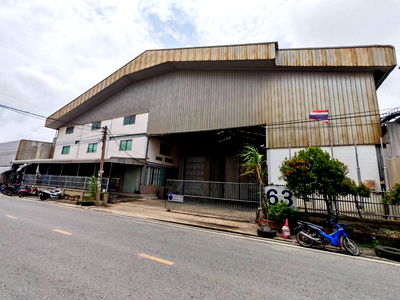 โรงงาน เทสโก้โลตัส ศรีนครินทร์ : ขายโรงงาน​ 5,600 ตารางเมตร​ สมุทรปราการ​ ผังสีม่วง​เข้ม​ พร้อมใบ รง.4 (บางเสาธง - ใกล้สุวรรณภูมิ)