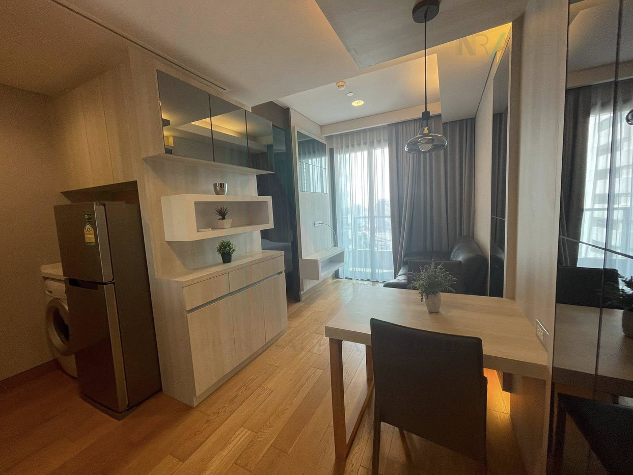 รูป 🔺 ให้เช่าคอนโด เดอะ ลุมพินี 24 อาคาร 1 ชั้น 22 1 ห้องนอน ขนาด 32 ตรม ใกล้ รพ.เทพธารินทร์ - รูปที่ 2/8