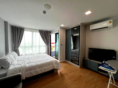 เช่าคอนโด ตลาดรังสิต : 🔥ด่วน ห้องไปไวมากกก Code: 26KJ1002  ให้เช่า Atmoz Kanaal Rangsit ✅ Add Line @kjcondo (มี@ข้างหน้าด้วยนะคะ)