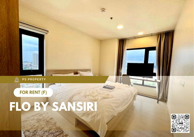 Condos for rent : For Rent 📍 FLO by Sansiri 📍 2 Bedrooms, 2 Bathrooms, Fully Furnished and Equipped with Appliances, Near BTS Khlong San.