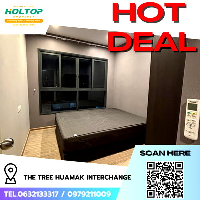 คอนโดให้เช่า : #R9428  🎉 250269 ให้เช่าคอนโด The Tree Huamak Interchange 