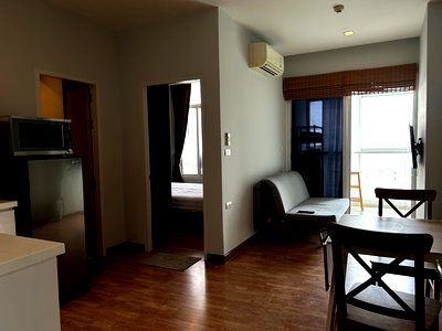 คอนโดให้เช่า : ให้เช่าคอนโด เดอะโคสต์ แบงค็อก (The Coast Bangkok, Bangna) เพิ่งรีโนเวท ชั้น 11 ขนาด 36 ตรม ใกล้ ทางด่วนกรุงเทพฯ-บูรพาวิถี