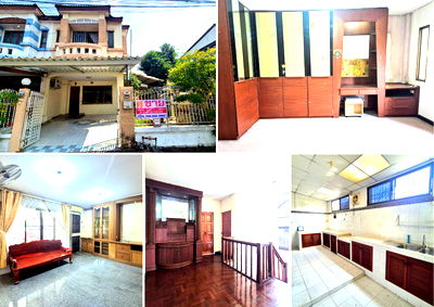 ทาวน์โฮม ลำลูกกา ปทุมธานี : ด่วน!! ทาวน์โฮมทำเลดี ขายถูก บุศรินทร์ รังสิต1 คลอง2 หลังมุม เพียง 2.39 ล้าน ++ (จาก 2.69 ล้าน)  พื้นที่ 36.8 ตรว. 3 นอน 2 น้ำ 1 รับแขก 1 จอดรถ 