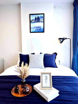 Condos for rent MRT Si Nut : 🚩 For Rent Condo ATMOZ OASIS ONNUT Building E, Floor 8,Studio, Room size 24 sqm