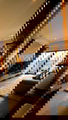 Condos for rent Ekamai International School : Luxury condo for rent at Park Origin Thonglor. High floor, city view, 45 sq.m, 2 bedrooms, 1 bathroom, 29th floor. Near BTS Thonglor.