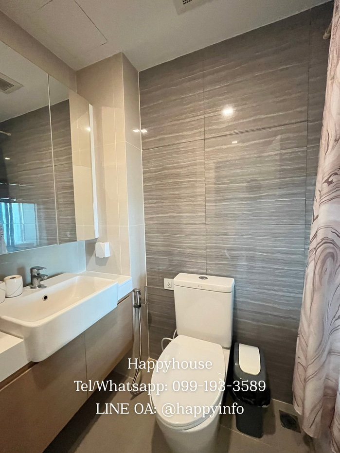รูป ชั้น 12 ห้อง Studio ขนาด 30 ตร.ม. วิวภูเขาด้านหลัง เงียบสงบ เเต่งสวย เฟอร์นิเจอร์/เครื่องใช้ไฟฟ้าครบ เพียง 8,500 บาท/เดือนเท่านั้น!!! - รูปที่ 8/10