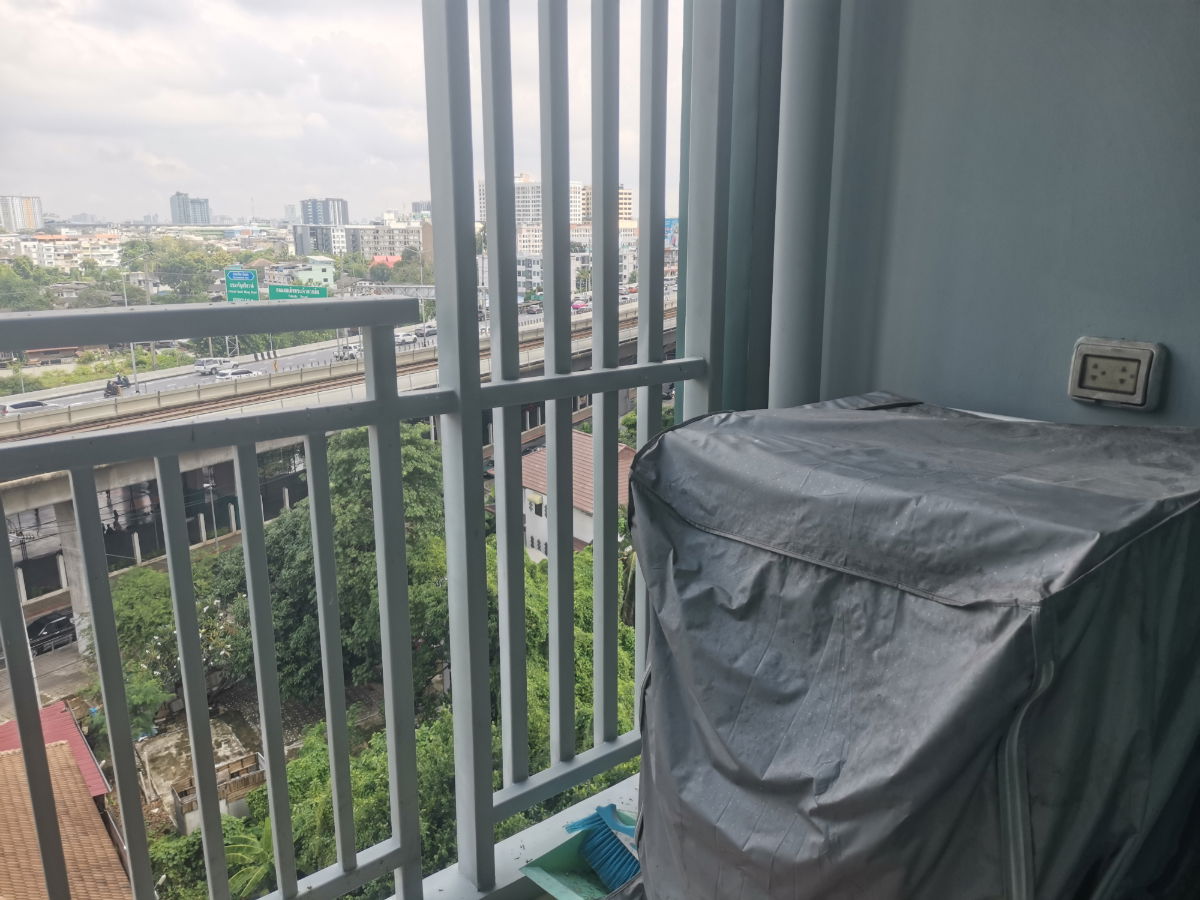 รูป ให้เช่าราคาดีที่สุดศุภาลัยปาร์คตลาดพลู ใกล้btsตลาดพลู ห้องสวย เฟอร์ครบ มีเครื่องซักผ้า ตอบไว0649742441 - รูปที่ 3/9