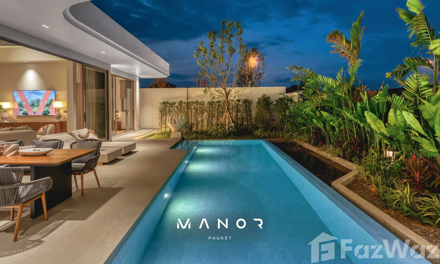 รูป ขาย วิลล่า 3 ห้องนอน ในโครงการ แมเนอร์ ภูเก็ต เฟส 2 อาร์คาเดีย 1953010 - รูปที่ 24/25