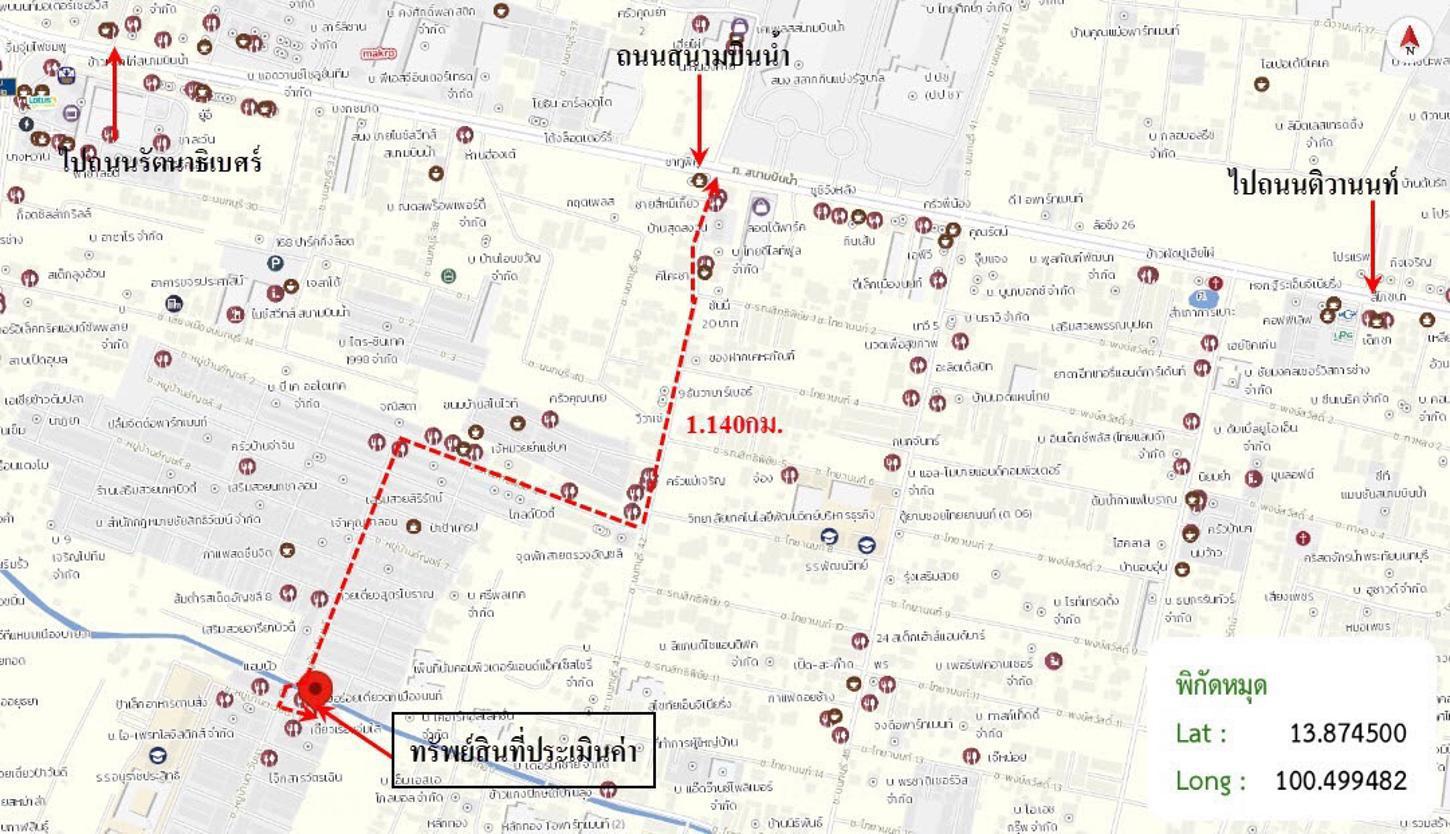 รูป อาคารพาณิชย์ สำหรับขาย ตะวันนา บางกระสอ เมืองนนทบุรี นนทบุรี - รูปที่ 52/52