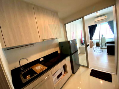 คอนโดให้เช่า : 💵Hot price!💵 ให้เช่าคอนโด นิช โมโน สุขุมวิท-ปู่เจ้า อาคาร B ชั้น 8 1 ห้องนอน ขนาด 35.00 ตรม ใกล้ Imperial World สำโรง