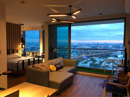 รูปภาพ For Rent Condo VANTAGE RATCHAVIPA Building 1, Floor 27,1 bed room, Room size 48 sqm
