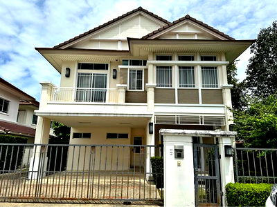 เช่าบ้านเดี่ยว ถนนทวีวัฒนา : HR3249ให้เช่าบ้านเดี่ยวหรู นันทวัน อุทยาน-อักษะ – บรรยากาศร่มรื่น บนทำเลศักยภาพ ใกล้ ม.มหิดล ศาลายา