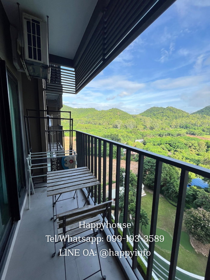 รูป ชั้น 12 ห้อง Studio ขนาด 30 ตร.ม. วิวภูเขาด้านหลัง เงียบสงบ เเต่งสวย เฟอร์นิเจอร์/เครื่องใช้ไฟฟ้าครบ เพียง 8,500 บาท/เดือนเท่านั้น!!! - รูปที่ 10/10