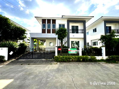 บ้านเดี่ยว พระสมุทรเจดีย์ สมุทรปราการ : บ้านเดี่ยว สำหรับขาย แลนซีโอ คริป ประชาอุทิศ - สุขสัวสดิ์ ในคลองบางปลากด พระสมุทรเจดีย์ สมุทรปราการ