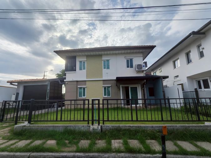 93964 - Corner Single House for Sale | Excellent Location | Main Road Access | Affordable Price – Pruksa Village 15 (Thepharak – Ring Road)
