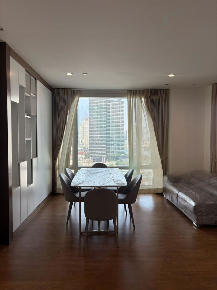 รูป 🔺 ให้เช่าคอนโด วอเตอร์มาร์ค เจ้าพระยา ริเวอร์ อาคาร 1 ชั้น 20 3 ห้องนอน ขนาด 170 ตรม ใกล้ รพ.ตากสิน - รูปที่ 8/8