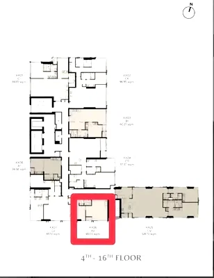 Condos for sale : 1 Bedroom for sale at Romm Convent 6064854