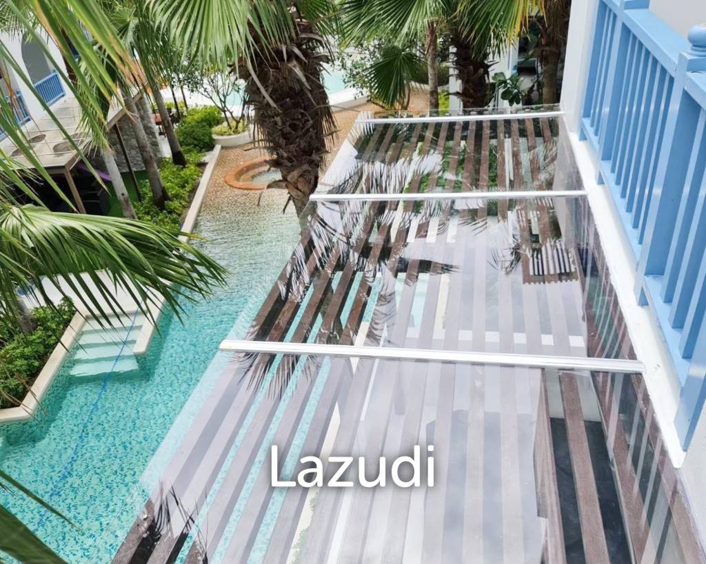 รูป คอนโด 86 ตร.ม. ชั้น3 ใจกลางหัวหิน 2ห้องนอนแต่งครบ - รูปที่ 3/15