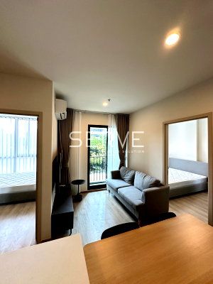 Condos for rent : 2 Beds Large Room City View  Fully furnished New Condo Good Location Close To MRT Rama 9   350 m. @ NUE District R9