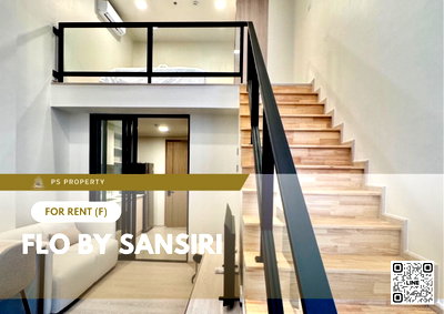 Condos for rent : For Rent ✨ FLO by Sansiri ✨ Fully furnished with appliances, near BTS Khlong San.