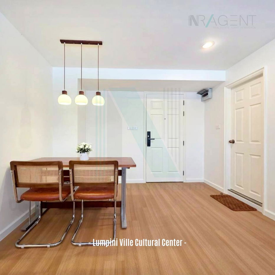 รูป 🚩 ขายคอนโด ลุมพินี วิลล์ ศูนย์วัฒนธรรม อาคาร A1 ชั้น 3 2 ห้องนอน ขนาด 61 ตรม ใกล้ รร. ประชาราชอุปถัมภ์ - รูปที่ 6/8