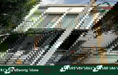 ทาวน์โฮม พลีโน่ ปิ่นเกล้า-จรัญฯ หลังริม ใกล้ MRT บางบำหรุ