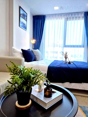 Condos for rent MRT Si Nut : 🎊 For Rent Condo ATMOZ OASIS ONNUT Building E, Floor 8,Studio, Room size 24 sqm