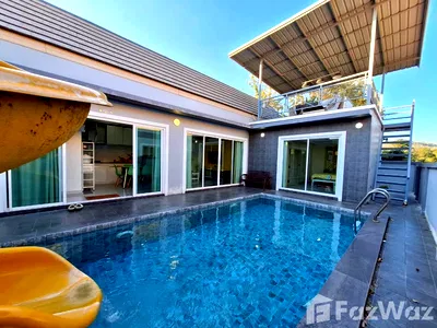 Houses for rent Bo Fai, Prachuap Khiri Khan : Pool villa at Naree poolvilla project 3beds 3bath 5946604