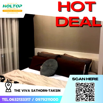 คอนโดให้เช่า : #S5783 ให้เช่า The Viva Condo Sathorn-Taksin