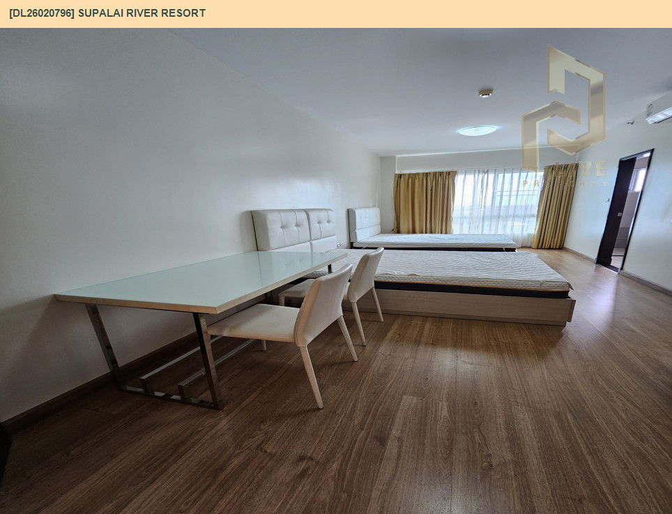 รูป DL26020796 ให้เช่าคอนโด ศุภาลัย ริเวอร์ รีสอร์ท (Supalai River Resort) ใกล้ BTS กรุงธนบุรี พร้อมเข้าอยู่ โทรด่วน 0800343450 LineID @655ebbvc - รูปที่ 13/13