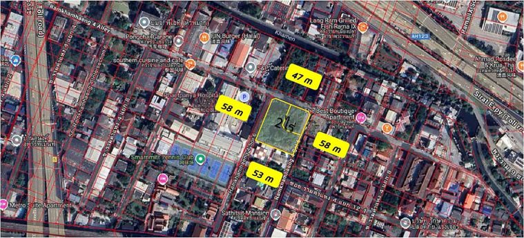 Land for sale, 800 sq wah, Suan Luang