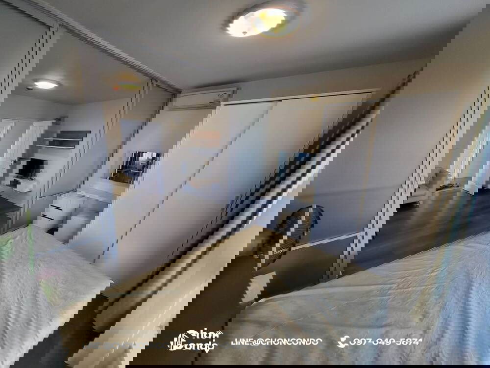 รูป DCondo ดีคอนโด ชั้น6 ตึกA  ---------------ห้องมุม-----------------Tel 097-049-5874 (Line: @choncondo มี@ด้วย) - รูปที่ 6/10