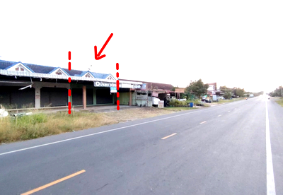 อาคารพาณิชย์ สุรินทร์ : อาคารพาณิชย์ เนื้อที่ทั้งหมด 159.6 ตารางเมตร 198 (ไม่ติดป้ายเลขที่) ติดถนนรองสายสังขะ-บ้านด่วน(สร2883) ตำบลบ้านชบ อำเภอสังขะ สุรินทร์ ราคา 1,650,000 บาท