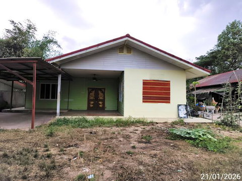 บ้านเดี่ยว 100 ตร.วา บ้านฉาง ระยอง 1.4M
