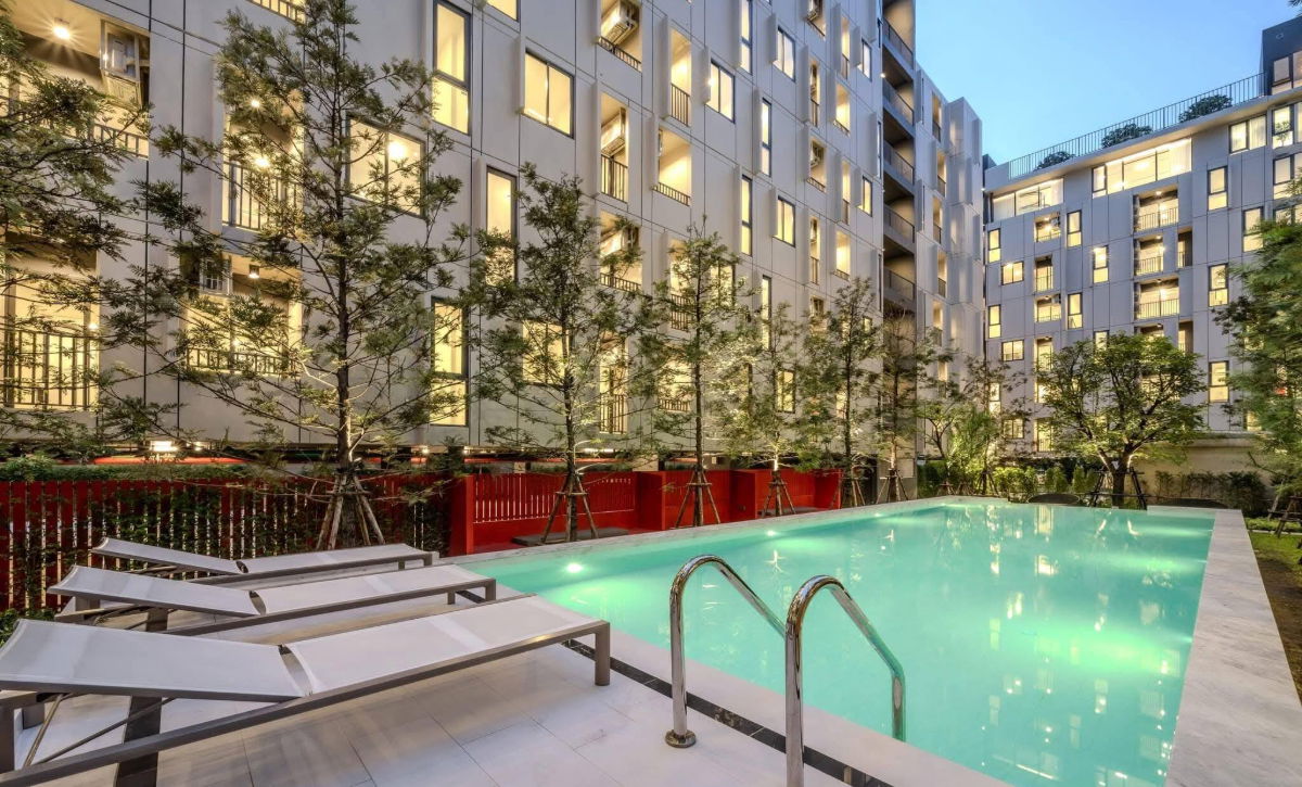 รูป WS6733 🏙️✨ ให้เช่า Quintara MHy’GEN Huai Khwang  ใกล้ MRT ห้วยขวาง เพียง 14,000 บาท/เดือน - รูปที่ 5/5