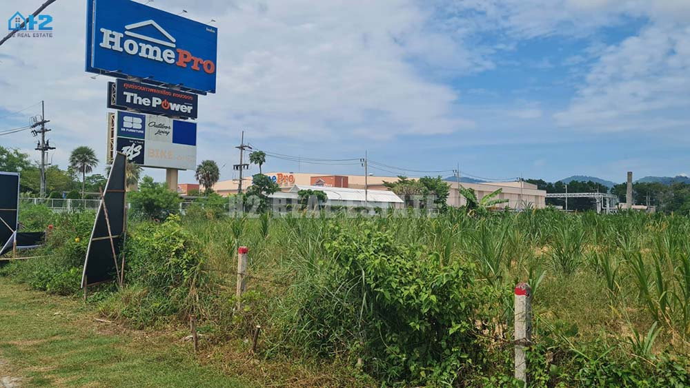 รูป ขายที่ดินเปล่าถมแล้ว  (ขนาด 39 ไร่ 1 งาน 23.4 ตารางวา) ถนนเทพกระษัตรี อำเภอถลาง จังหวัดภูเก็ต ใกล้สนามบินภูเก็ต - รูปที่ 3/7
