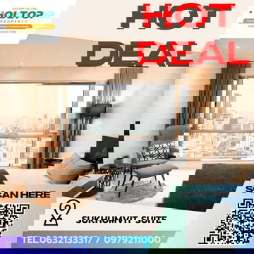 #E016 🎉250269 ให้เช่าคอนโด Sukhumvit Suite