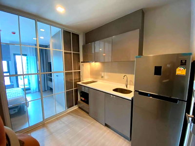 คอนโดให้เช่า : ✨ ให้เช่าคอนโด Life Asoke - Rama9 | ชั้น 32 วิวสวย 🏙️ สตูดิโอเฟอร์ครบ หิ้วกระเป๋าเข้าอยู่ได้เลย! 🔑 (DSP56)