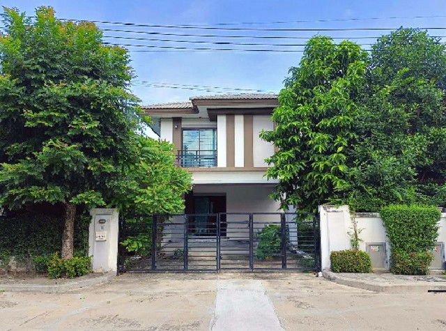 รูป BB13530 ขายบ้านแฝด หมู่บ้าน บ้านฟ้ากรีนเนอรี่ ปิ่นเกล้า-สาย 5 ถนน บรมราชชนนี(ทล.338) ตำบล บางกระทึก อำเภอ สามพราน จังหวัด นครปฐม - รูปที่ 1/8