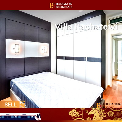 ขายคอนโด : Villa Rachatewi✨ห้องสวยกว้าง พร้อมเฟอร์ครบ ใกล้ Bts พญาไท