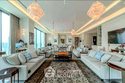 Condos for sale Surawong Road : 4-BR Condo at The Residences At Sindhorn Kempinski Hotel Bangkok near BTS Ratchadamri (ID 2679168)