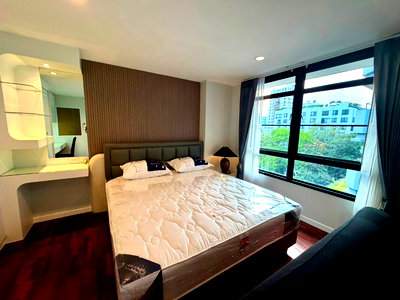 Condos for rent : [for rent | city view high floor | P-47315] baan chan watthana district near bts thong lo 19,000 thb line @easythaihome 085-592-2897