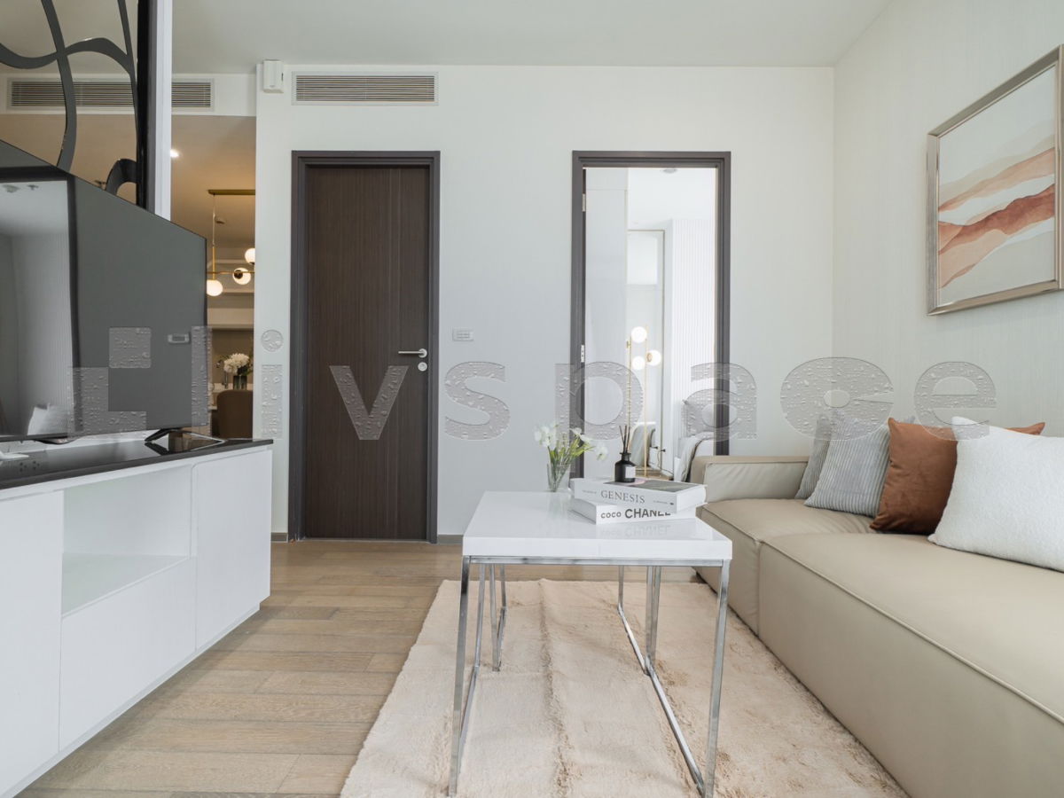 รูป ▚ LG202ツ ให้เช่า: Pyne By Sansiri 2BR 67.77ตรม. 47K🏙️✨ ห้องแต่งสวยที่สุดในตึก! ชั้นสูงมาก วิวอลังการ ติด BTS ราชเทวี 0 เมตร พร้อมเข้าอยู่ - รูปที่ 3/19