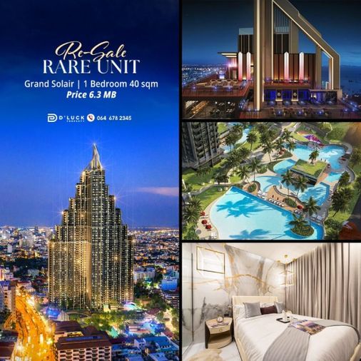 ขายคอนโดหรูพัทยา ชั้นสูง วิวทะเล โครงการใหม่ ที่ Grand Solaire (ชื่อไทย)