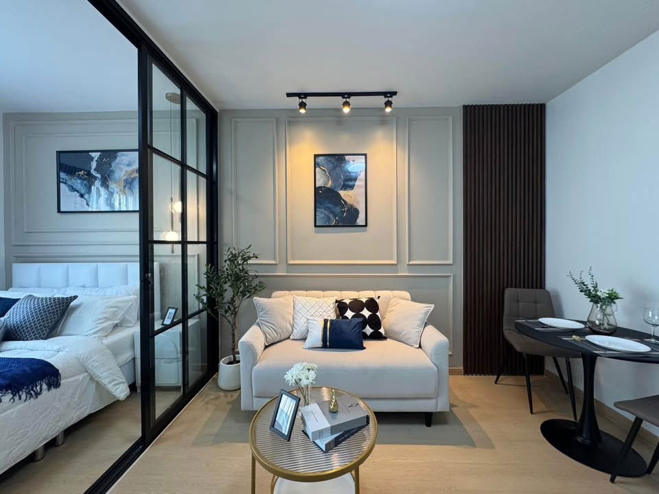 รูป CS236 🏙️ ขายคอนโดบียู โลคชัย 4 ทำเลดี ใจกลางลาดพร้าว ใกล้รถไฟฟ้าโชคชัยสี่ 800 เมตร🟡🚆 เดินทางสะดวก ห้องสวย พร้อมอยู่ ราคาดีมาก ผ่อนเพียง 6,xxx - รูปที่ 7/11