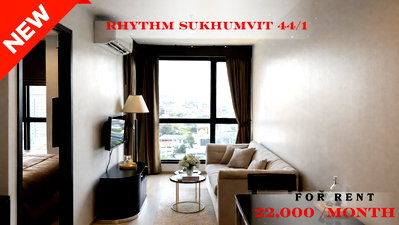 Condos for rent : 🍀🍀🍀 Prime Condo Location 🌸 📍 For Rent: Rhythm Sukhumvit 44/1 (Line: @rent2022)  ✨ Ready to move in 🔖 Property Code: A10765