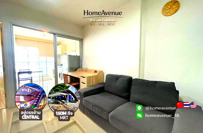 Condos for rent : 💡 HOMEAVENUE, find your place | Aspire Rama 9 ✨ 1-Bed ‼️ 🚇 Just Steps from MRT Rama 9 💥 Move-in Ready 📲 Line: @homeavenue ⭐HA-3518 (IMG-4712)