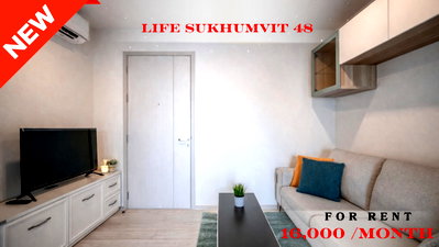 Condos for rent BTS On Nut : 🍀🍀🍀 Hot Price Units 🔥🔥 📍 For Rent: Life Sukhumvit 48 (Line: @rent2022)  ✨ Ready to move in 🔖 Property Code: A00214
